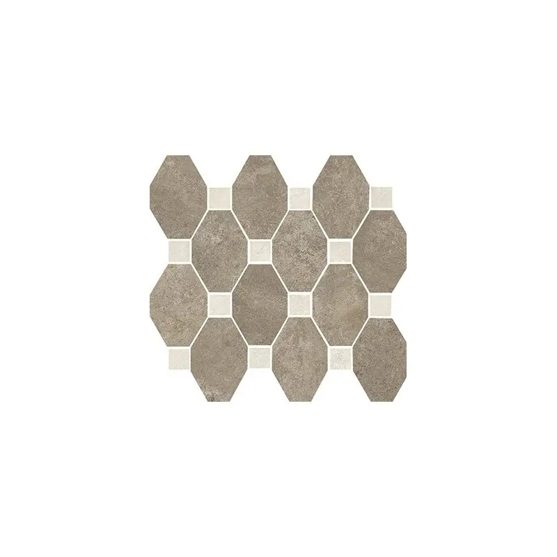 Actieprijs BOSTON MOSAICO OTTAGONA MUD SU RETE 30X34