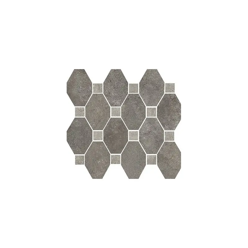 Lage Kosten BOSTON MOSAICO OTTAGONA ASH SU RETE 30X34