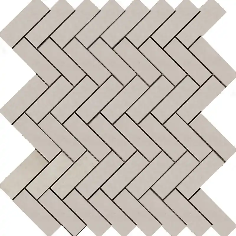 TERRACRUDA MOSAICO LISCA DI PESCE CALCE 33.2X33.2 Uitverkoop