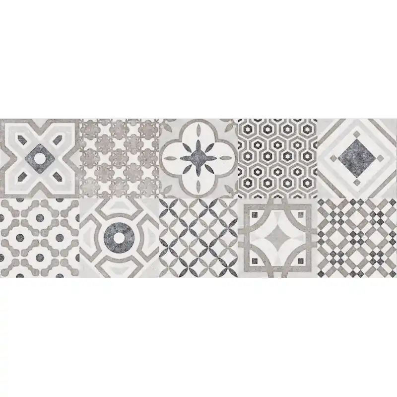 CREEK WALL DECORO ACCORDI BIANCO 20X50 Beperkte Voorraad