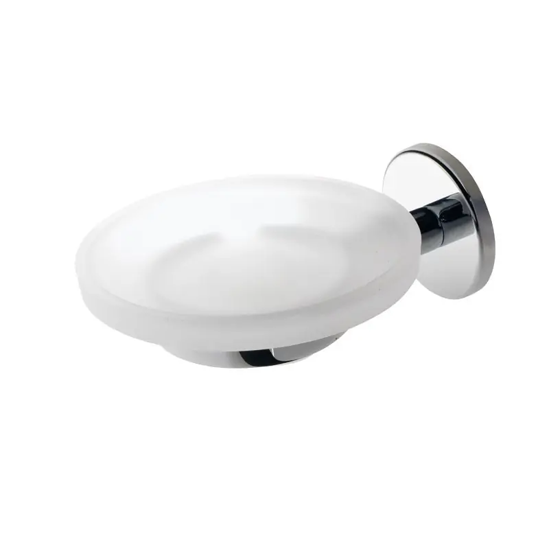 NOVA PORTA SAPONE VETRO BIANCO Bestel Nu