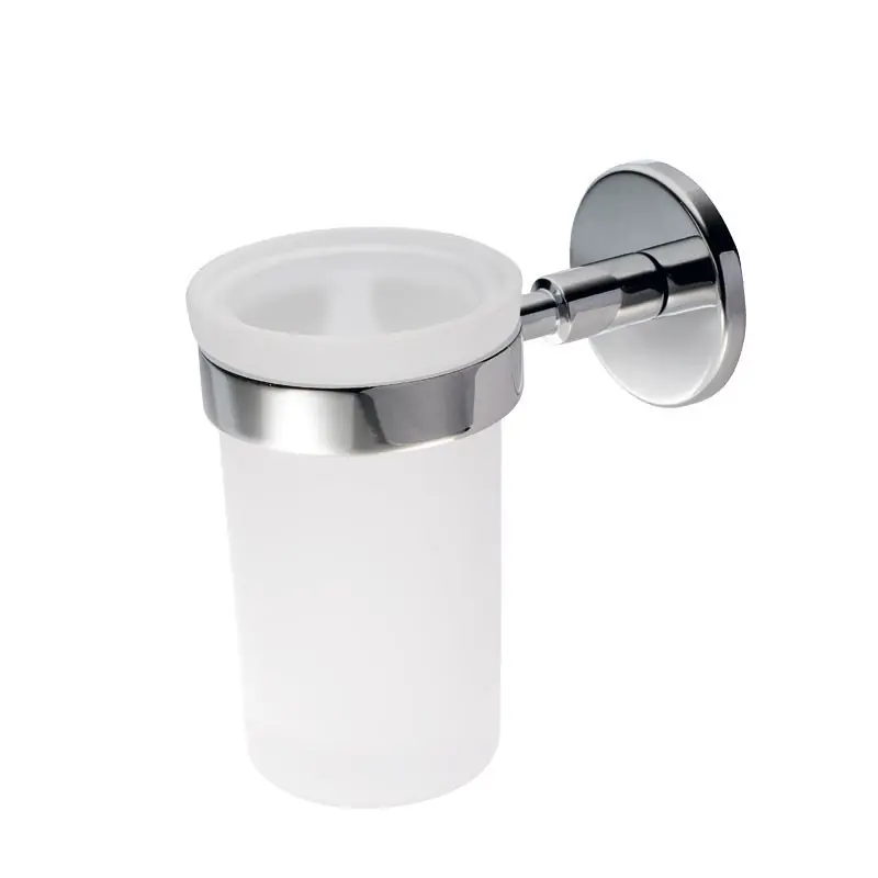 NOVA PORTA SPAZZOLINI IN VETRO SATINATO BIANCO Direct Beschikbaar