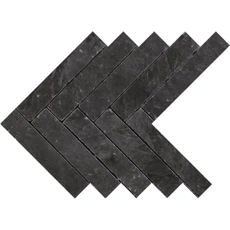 Weekendaanbieding MYSTONE_ARDESIA ANTRACITE MOSAICO FRECCIA