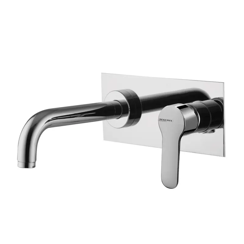 DIVINA MISCELATORE LAVABO A MURO C/PIASTRA Dagaanbieding