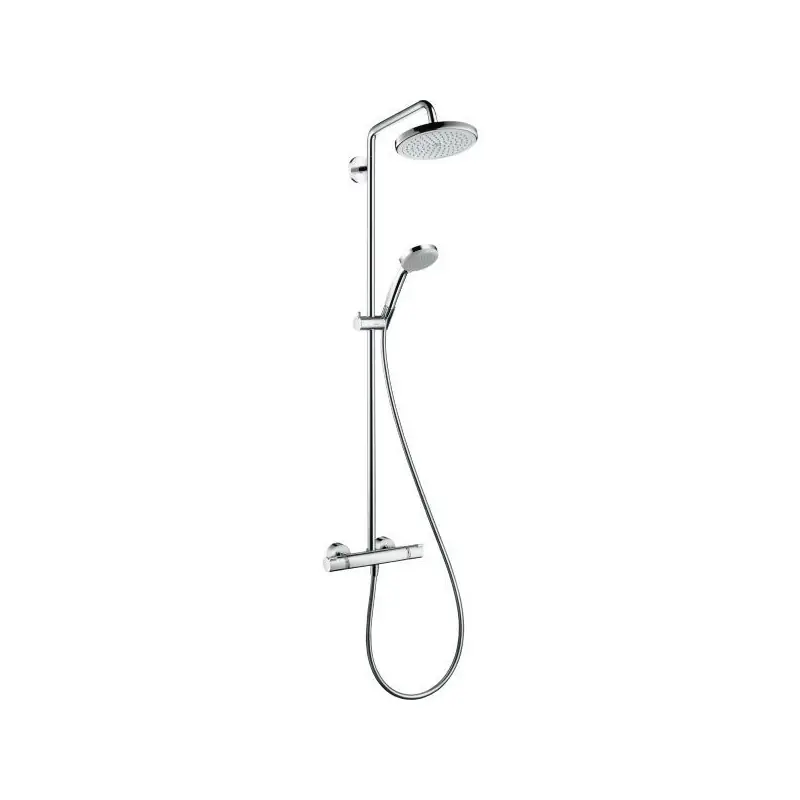 CROMA SHOWERPIPE 220 1JET CON TERMOSTATICO CROMO Korting
