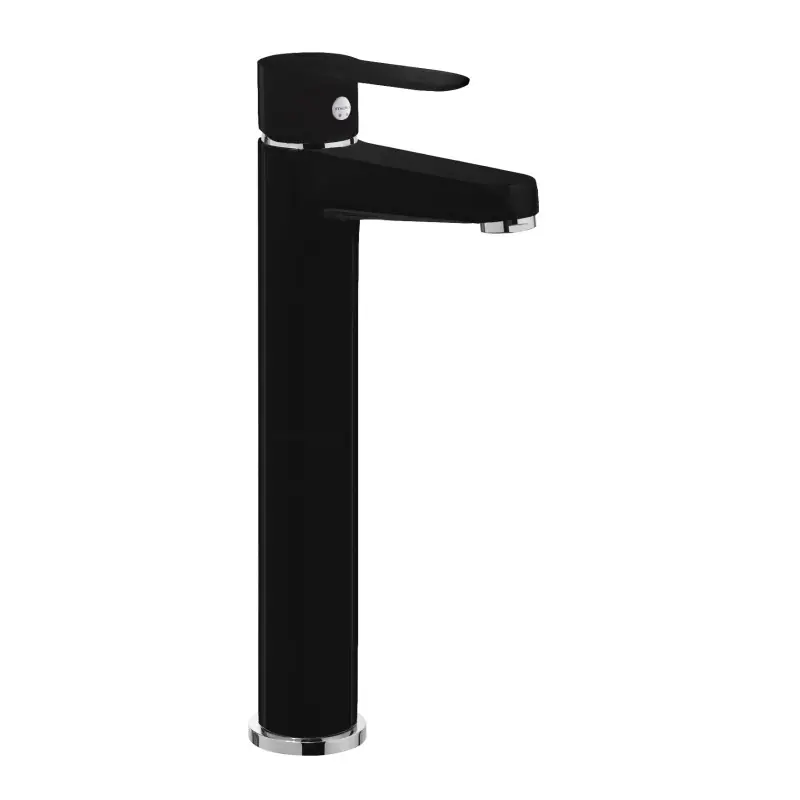 DIVINA NOIR MISCELATORE LAVABO ALTO C/SCARICO Exclusieve Aanbieding