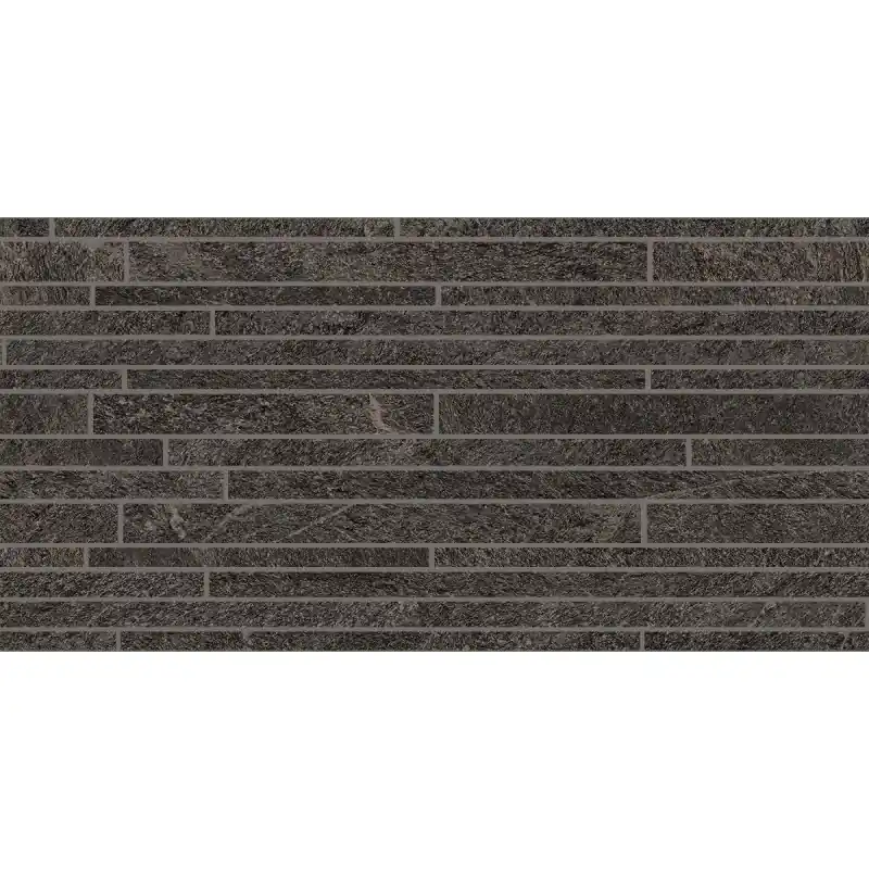 Beperkt Aanbod MYSTONE_QUARZITE MOSAICO BLACK 30X60