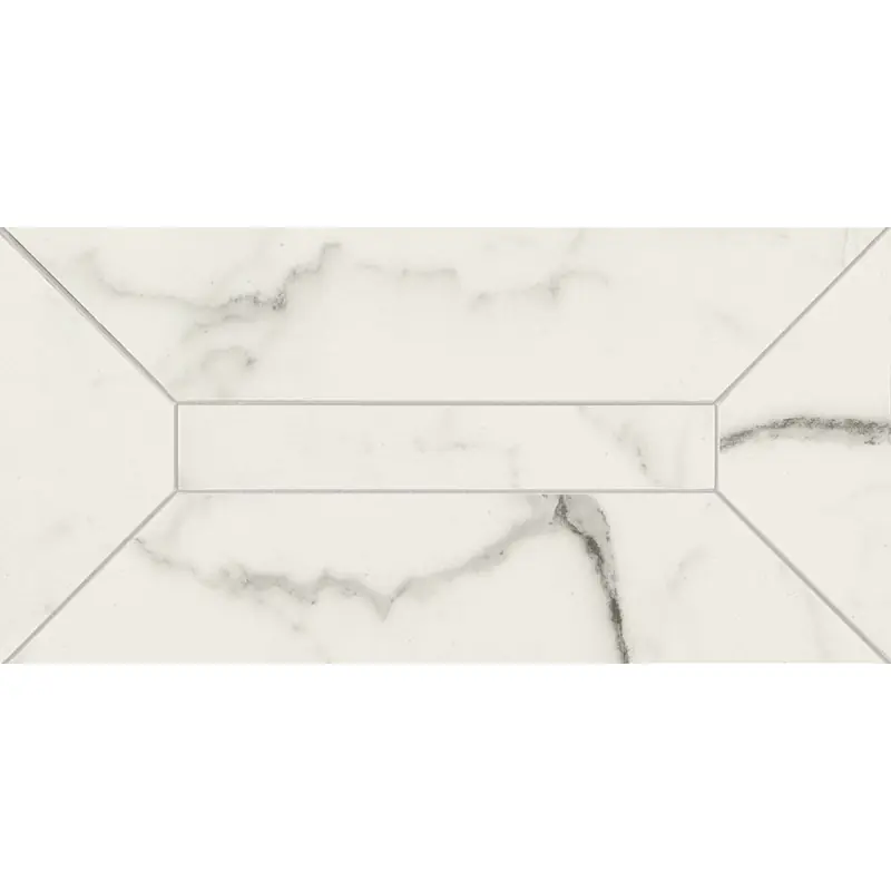 Beste Prijs ALLMARBLE_FLOOR STATUARIO LISTONE 3D LUX 15X30