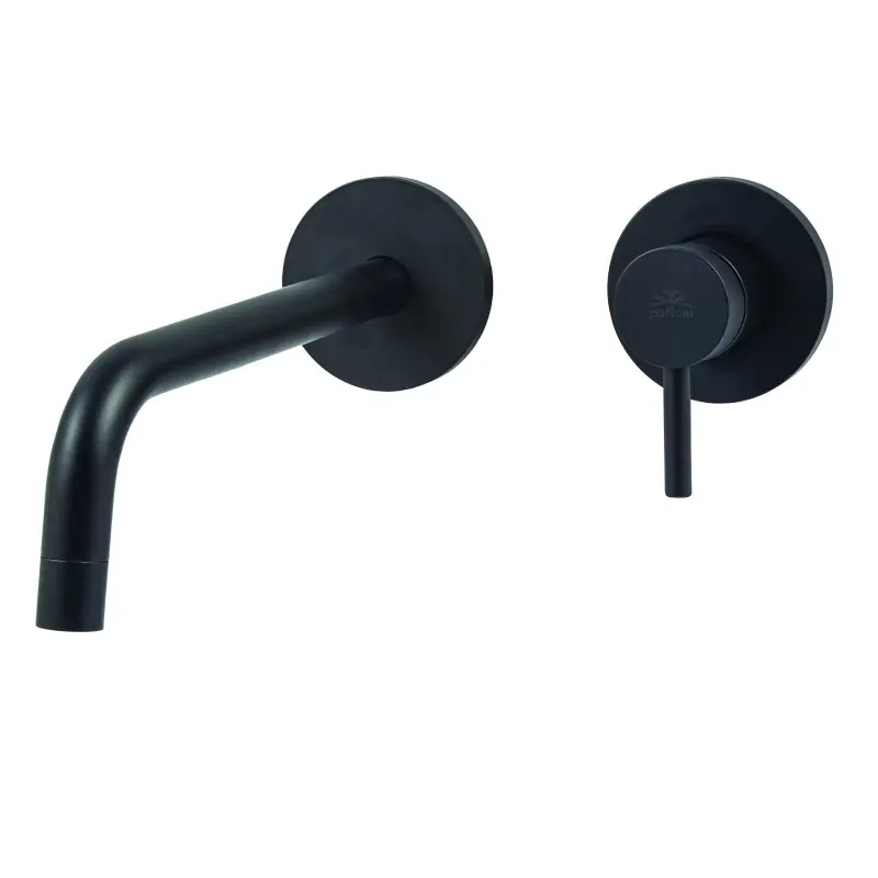 Tijdelijk Beschikbaar LIGHT MISCELATORE INCASSO LAVABO 24,5CM S/PIASTRA NERO OPACO