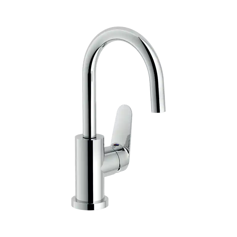 BLUES LAVABO MISCELATORE INCURVATO CON SCARICO CLICK CLAC Rechtstreeks Van De Fabrikant