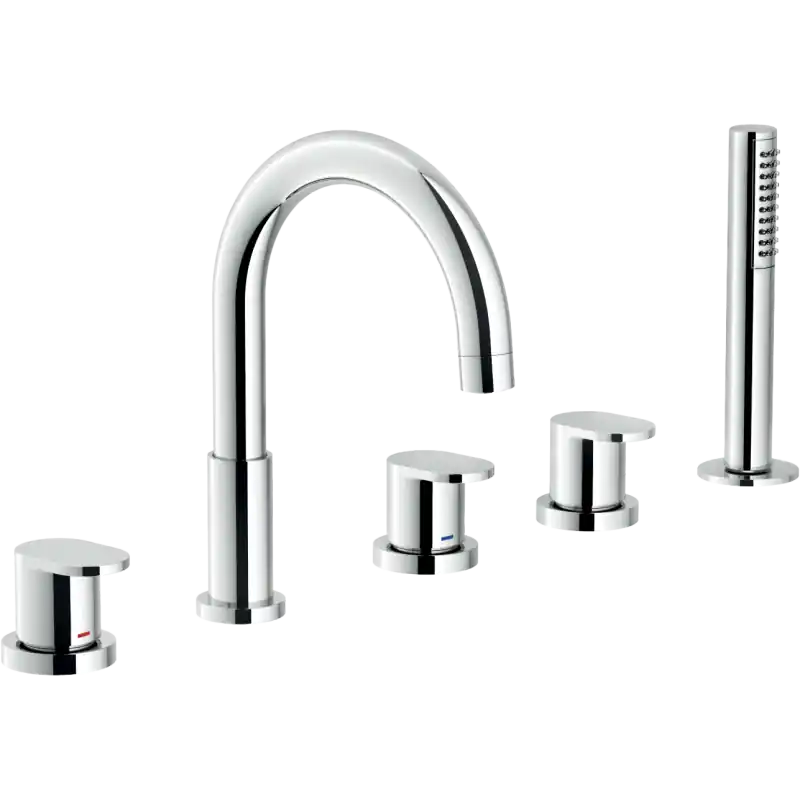 UP BORDO VASCA MISCELATORE BATTERIA 5 FORI Betrouwbaar