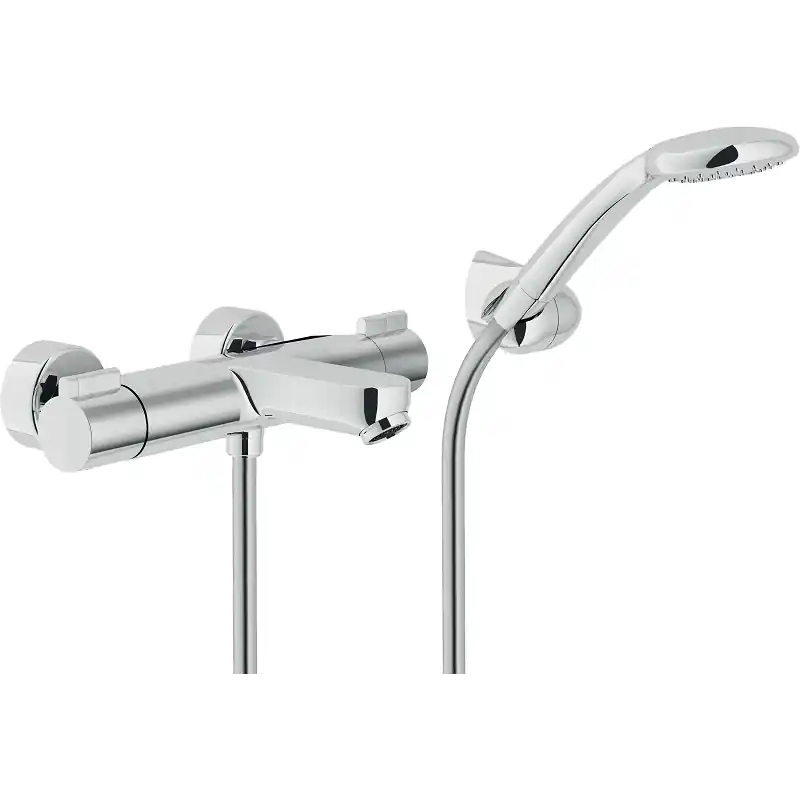 ABC MISCELATORE VASCA TERMOSTATICO C/SET DOCCIA Nieuw