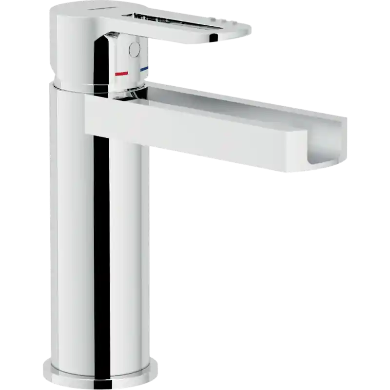 Bestel Nu NEW ROAD MISCELATORE LAVABO BOCCA A CASCATA C/SCARICO CLIC CLAC