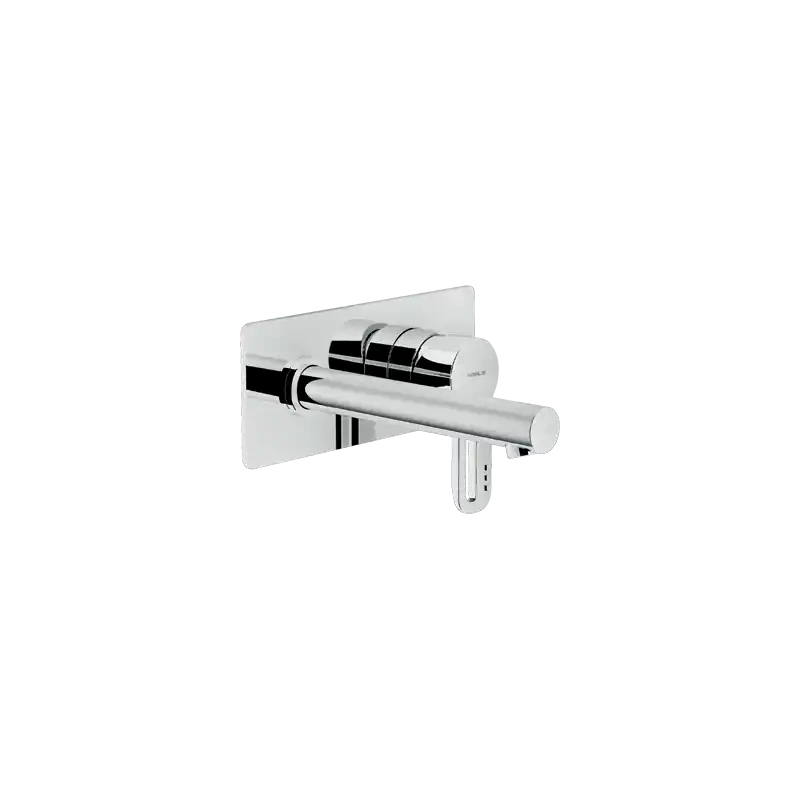 Express Levering NEW ROAD MISCELATORE LAVABO A PARETE L. 15 CM C/PIASTRA