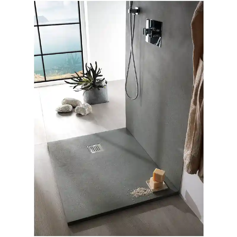 Fabrieksprijs CEMENTO FINITURA GRIGIO PIATTO DOCCIA H 3cm
