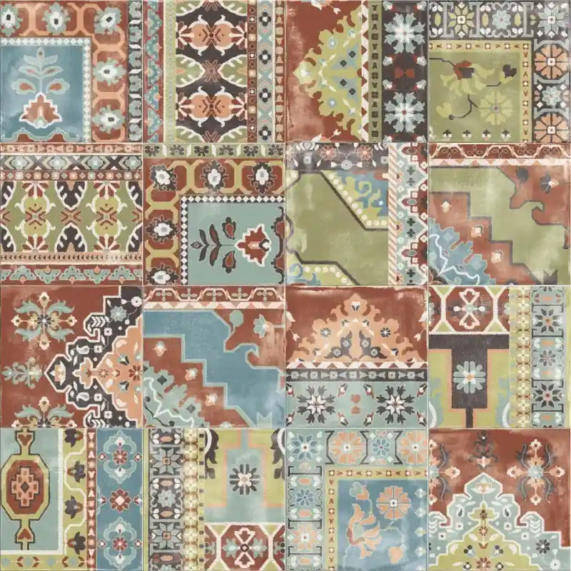 PLAY CARPET MIX MULTICOLOR 20X20 Koopje