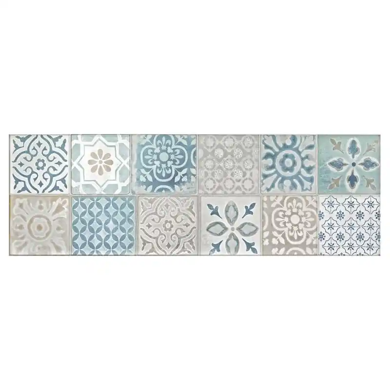 Hoge Kwaliteit FRAME DECORO MAJOLICA MILK 25X76