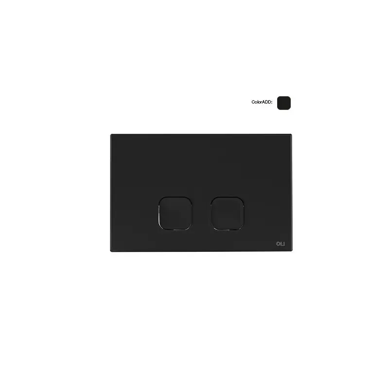 Gecertificeerd PLAIN PLACCA AD AZIONAMENTO MECCANICO NERA SOFT-TOUCH