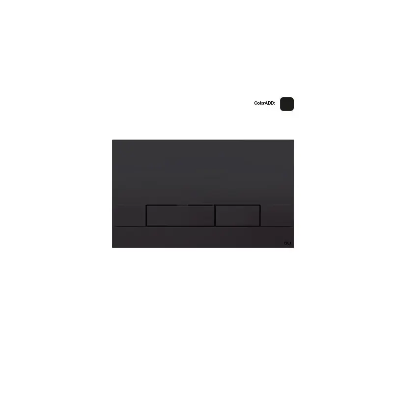 Beperkt Aanbod NARROW PLACCA AD AZIONAMENTO MECCANICO NERA SOFT-TOUCH