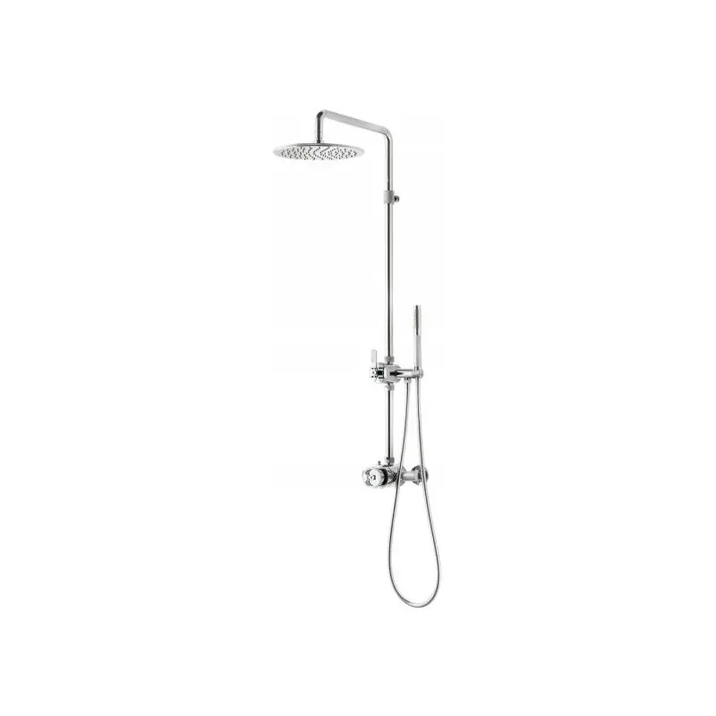 Hete Deal BOLD ROUND COLONNA DOCCIA TERMOSTATICA CON KIT DOCCIA