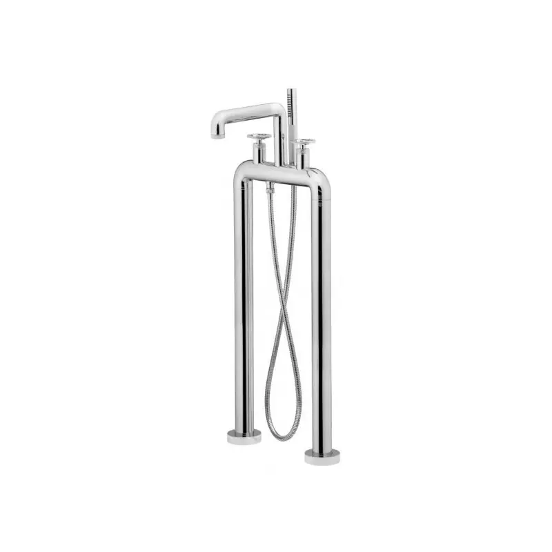 BOLD ROUND MISCELATORE VASCA DA TERRA A DOPPIA COLONNA CON KIT DOCCIA Koop Online