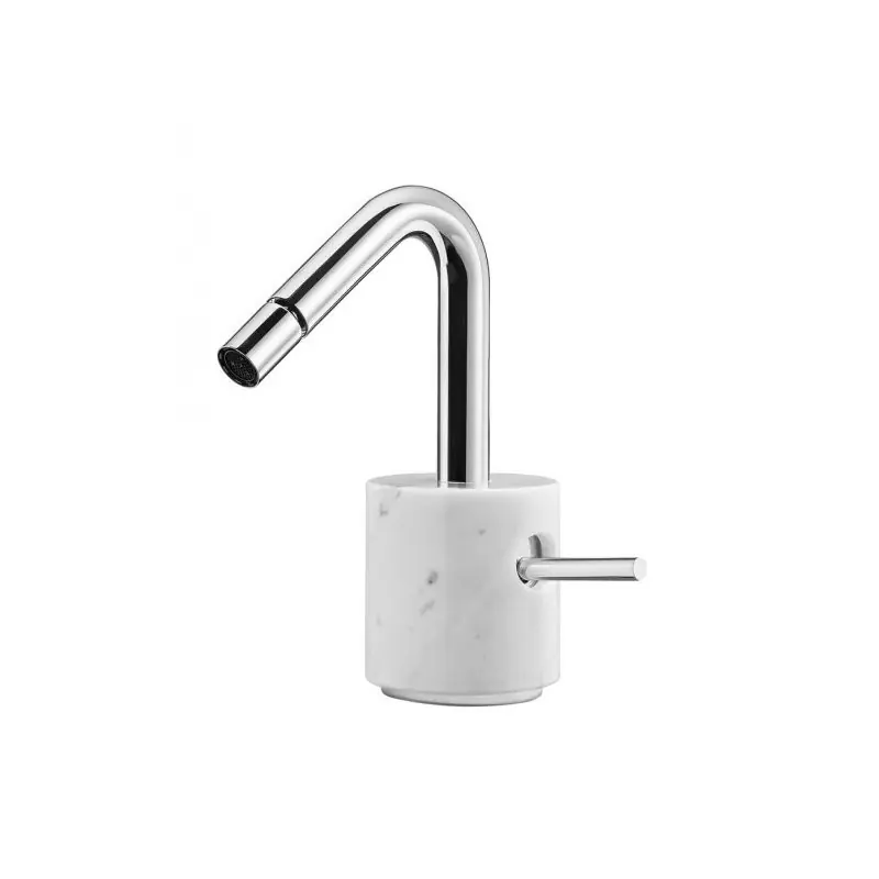 MARMO MISCELATORE BIDET TRE COMPLETO DI SCARICO CLIK CLAK Snelle Levering