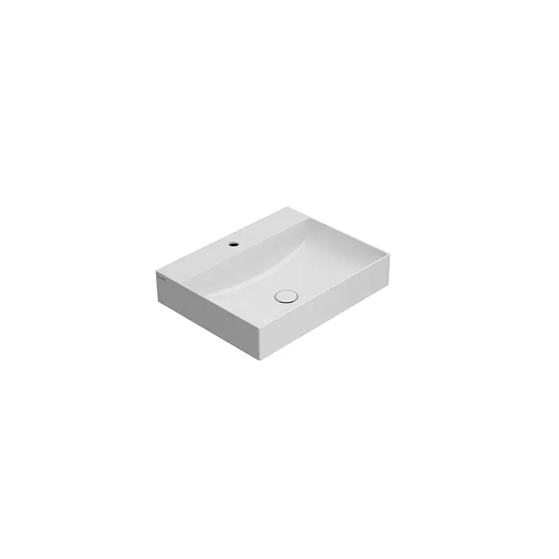 Finale Uitverkoop T-EDGE LAVABO 60X47 SOSPESO