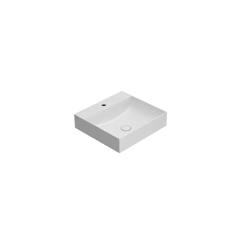 T-EDGE LAVABO 50X47 SOSPESO BIANCO LUCIDO Actieprijs
