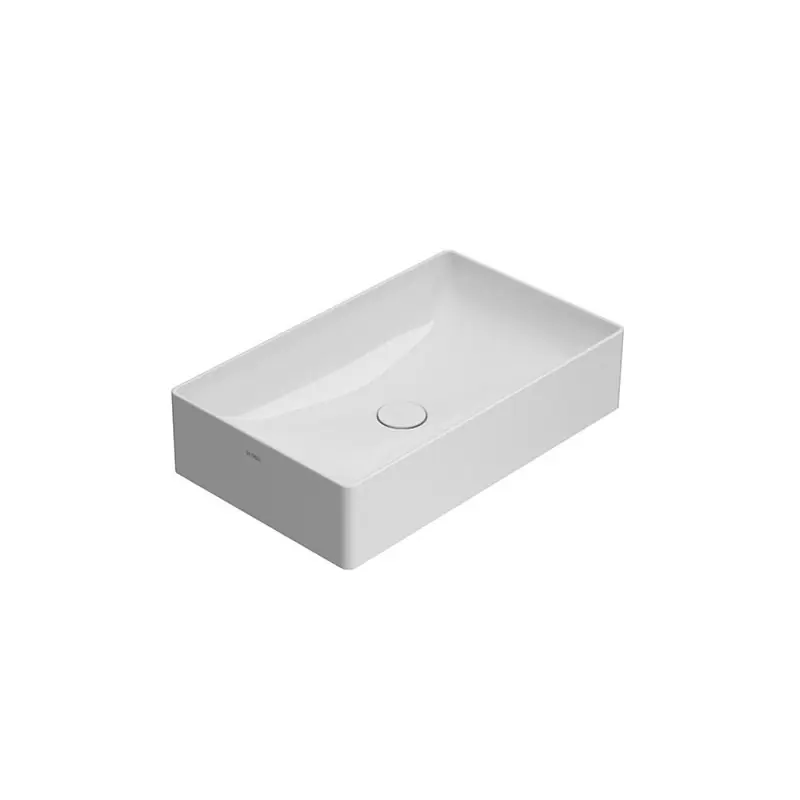T-EDGE LAVABO 61X37 SOSPESO/APPOGGIO BIANCO LUCIDO Koopje