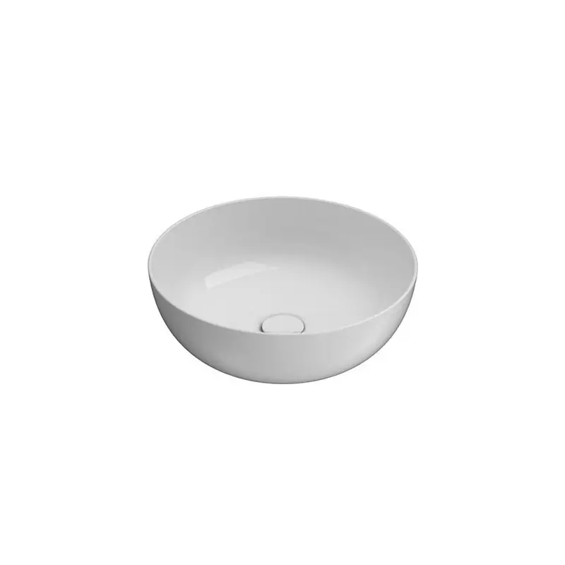 T-EDGE LAVABO TONDO Ø 45 DA APPOGGIO BIANCO LUCIDO Nu Kopen