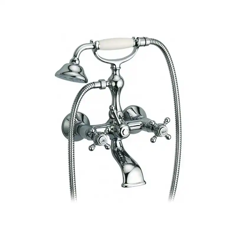 Fabrieksprijs HERMES MISCELATORE VASCA A PARETE COMPLETO DI KIT DOCCIA