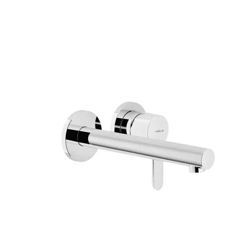 ABC MISCELATORE LAVABO A PARETE LUNGHEZZA BOCCA 20 CM - SENZA PLACCA Goedkoop