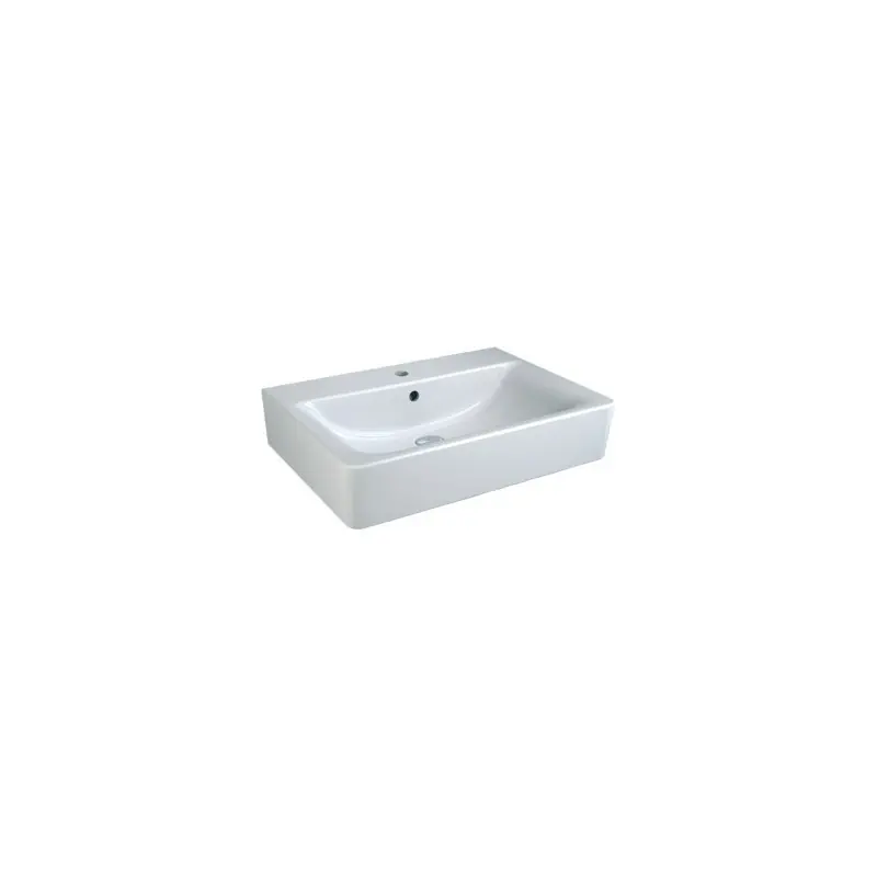 Koop Online CONNECT - LAVABO CUBE DA 650MM