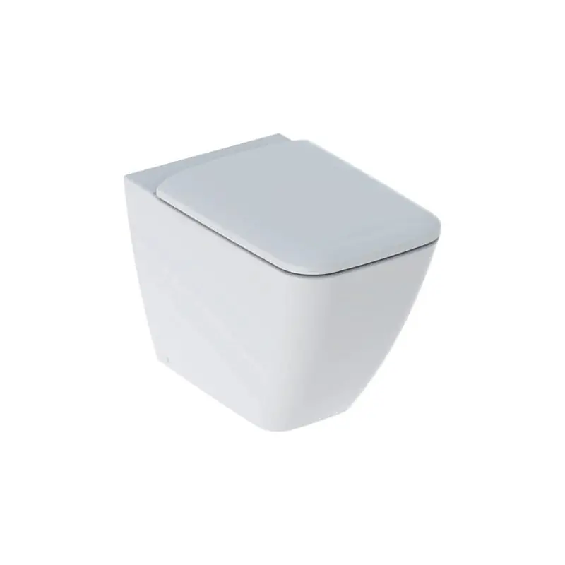 ICON SQUARE VASO A TERRA RIMFREE CON SEDILE SLIM SOFT CLOSE Fabrieksprijs