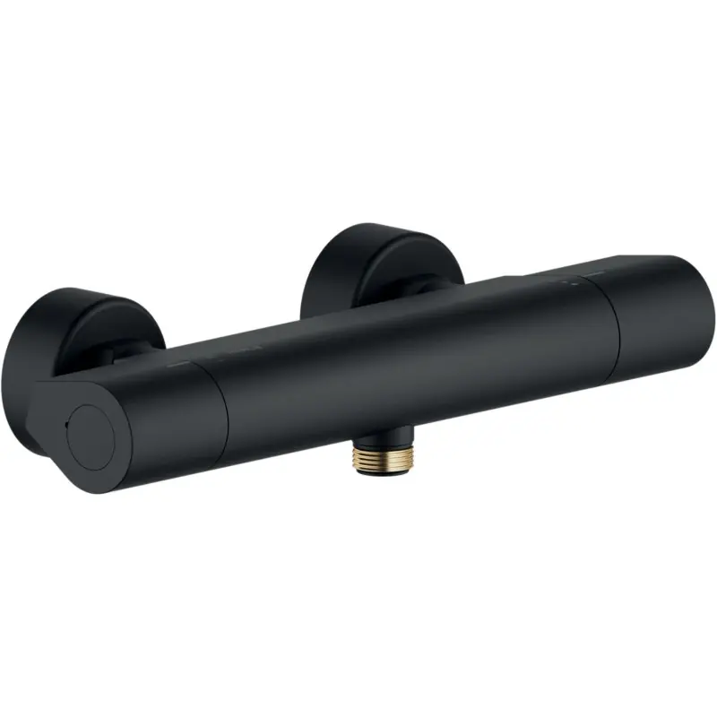 SEVEN MISCELATORE DOCCIA TERMOSTATICO ESTERNO NERO OPACO Express Levering