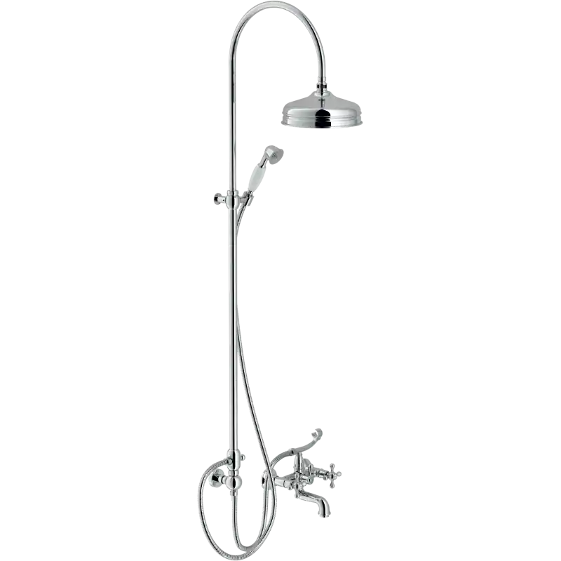 Lage Prijs GRAZIA COLONNA DOCCIA/VASCA CON RAMPA TELESCOPICA