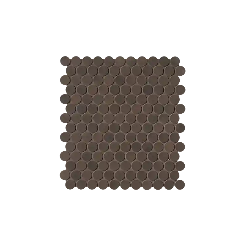 MILANO&FLOOR CORTEN ROUND MOSAICO MATT 29,5X32,5 Op = Op