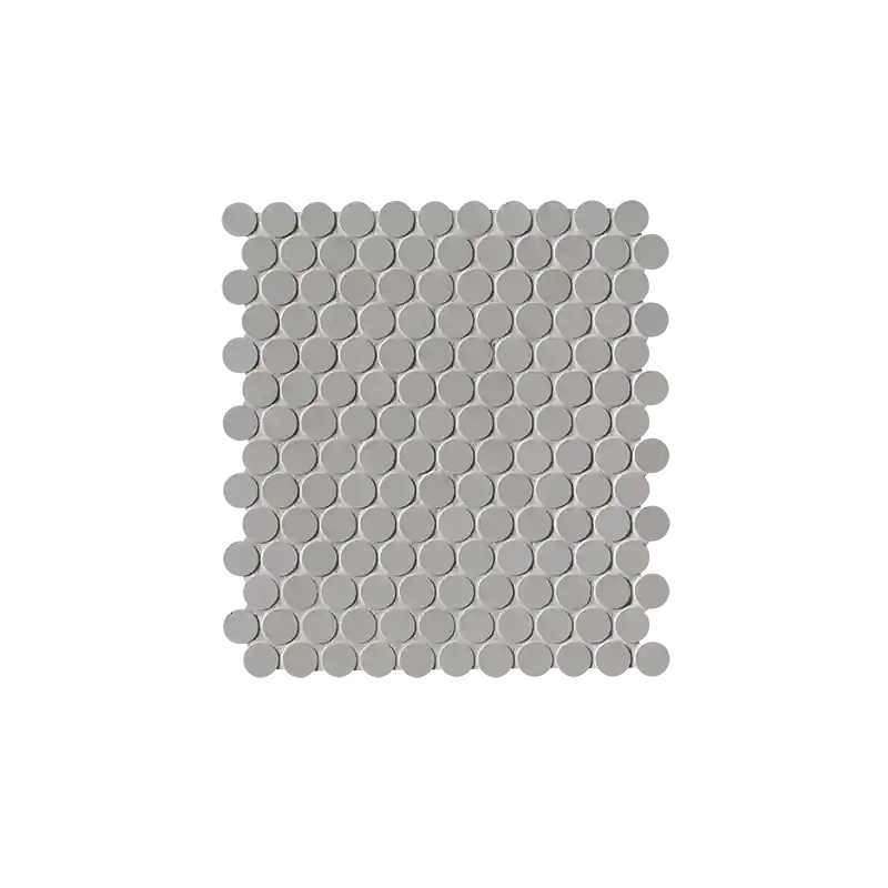 Nieuw MILANO&FLOOR GRIGIO ROUND MOSAICO MATT 29,5X32,5