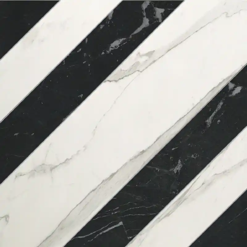 Korting ROMA RIGHE STATUARIO GRAFITE MATT 60X60 RETTIFICATO
