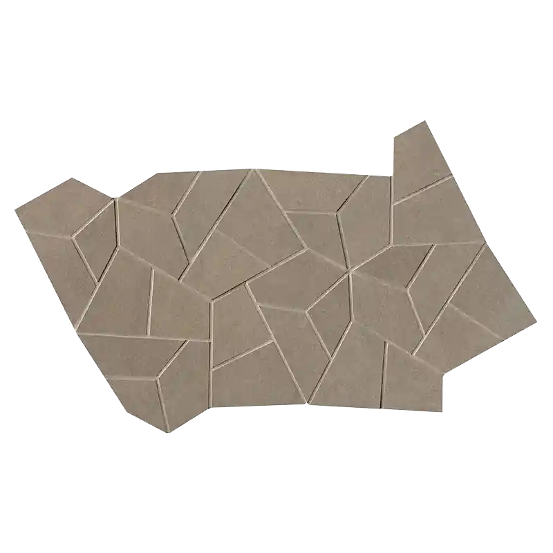 Direct Verzonden SHEER TAUPE GRES FLY MOSAICO 25X41,5