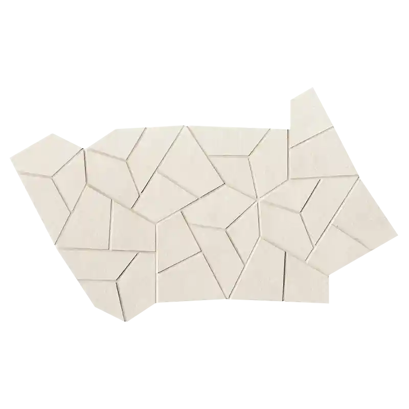 Meest Verkocht SHEER WHITE GRES FLY MOSAICO 25X41,5