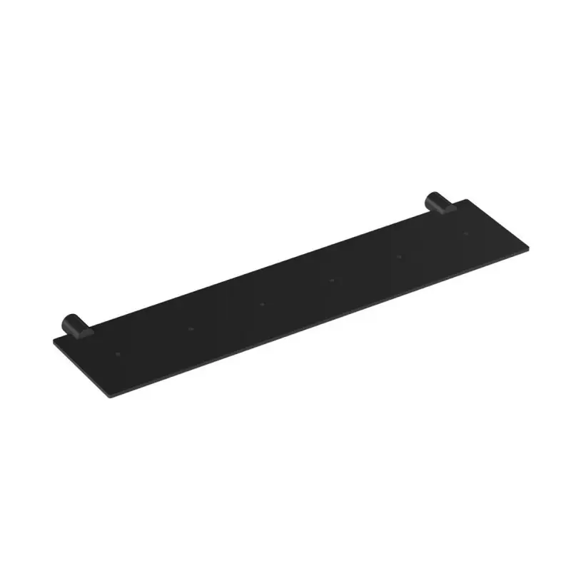 Laatste Versie LOGIC MENSOLA INOX - NERO SATINATO 40cm