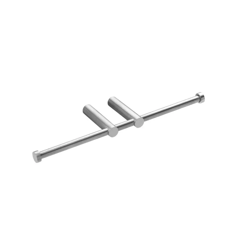 Goedkoop LOGIC PORTAROTOLO DOPPIO SENZA COPERCHIO INOX SATINATO