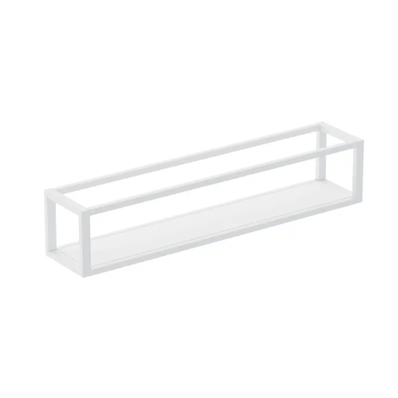 THE GRID PORTA SALVIETTE CON MENSOLA/CESTINO BIANCO SATINATO 55cm Uitverkoop