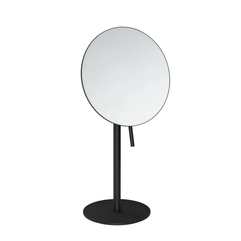ESSENTIALS SPECCHIO INGRANDITORE D‘APPOGGIO NERO SATINATO Actieprijs