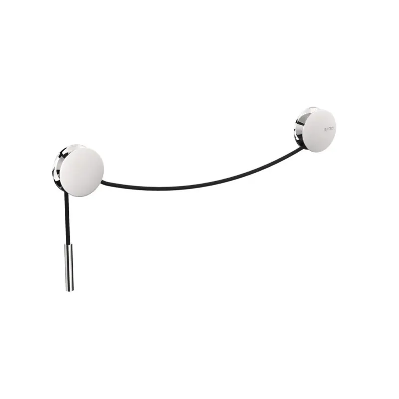 Uitverkoop DIABOLO PORTASALVIETTE CROMO/NERO 20-40cm