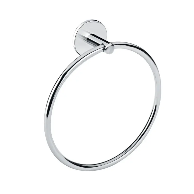 DUO ROUND PORTASALVIETTE ANELLO CROMO Hete Deal