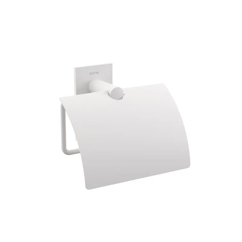 STICK PORTAPORTAROTOLO CON COPERCHIO BIANCO SATINATO Koop Online