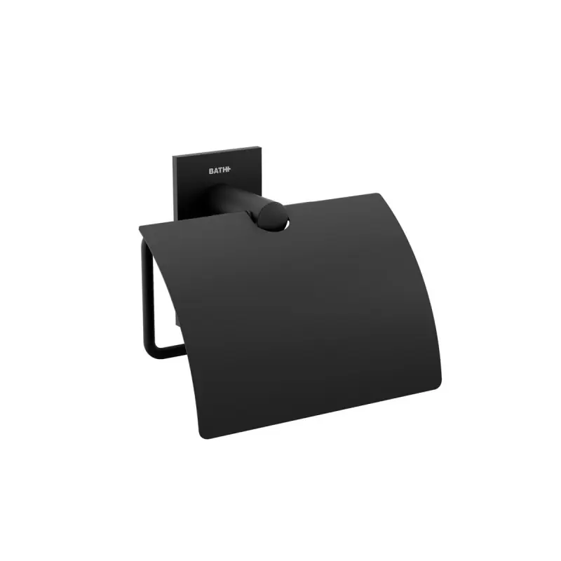 Gereduceerde Prijs STICK PORTAPORTAROTOLO CON COPERCHIO NERO SATINATO