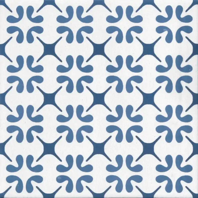 Shop Nu AQUAREL DECORO POLARIS BLU 15X15